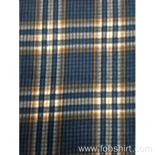 Printing Polar Fleece Polar Fleece Printing Plaid Fabric Manufactory